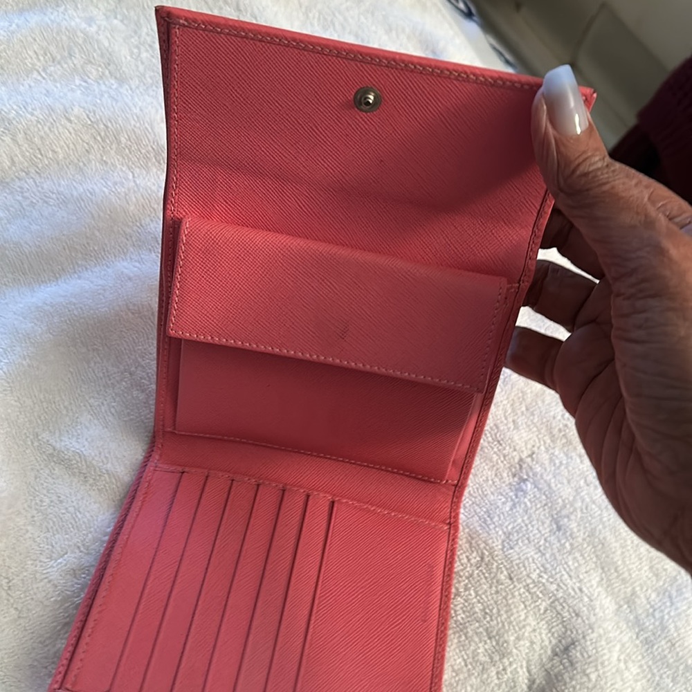 Pink Prada wallet preloved great condition - Picture 7 of 8